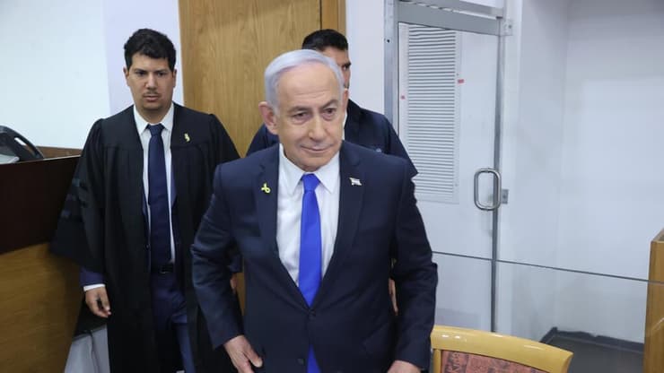 ראש הממשלה בנימין נתניהו בבית המשפט