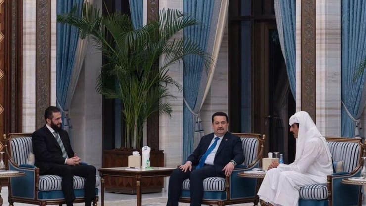 נשיא סוריה אחמד א שרע א-שרע אבו מוחמד אל ג'ולאני 