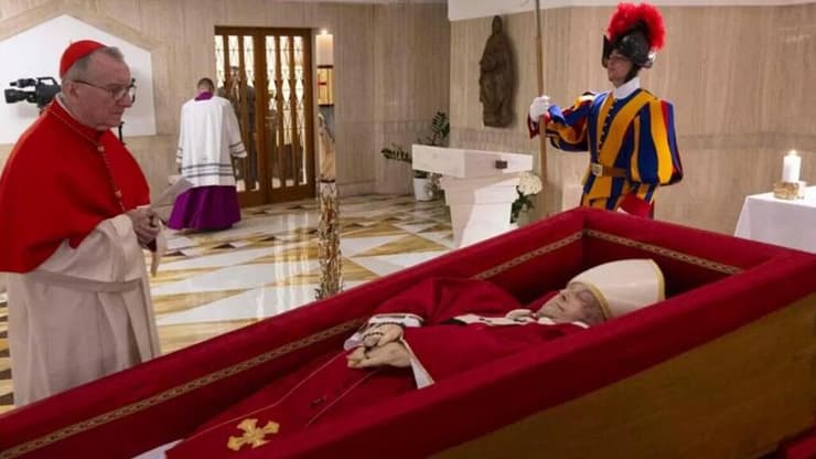  ותיקן הוותיקן גופת ה אפיפיור האפיפיור פרנציסקוס פרנסיסקוס