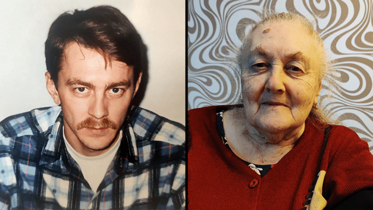 אנה נורז'יץ ובנה ואדים שנרצח בלינץ' ברמאללה אנה נורדיץ, אמו של ואדים נורדיץ ז"ל שנרצח בלינץ ברמאללה