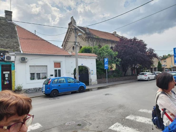 ביתו של הרב יהודה אלקלעי בזמון, ובסמוך אליו בית הכנסת שבו התפלל (צילום: באדיבות ריקי מנדל) ביתו של הרב יהודה בן שלמה חי אלקלעי בזמון, ובסמוך אליו בית הכנסת בו התפלל