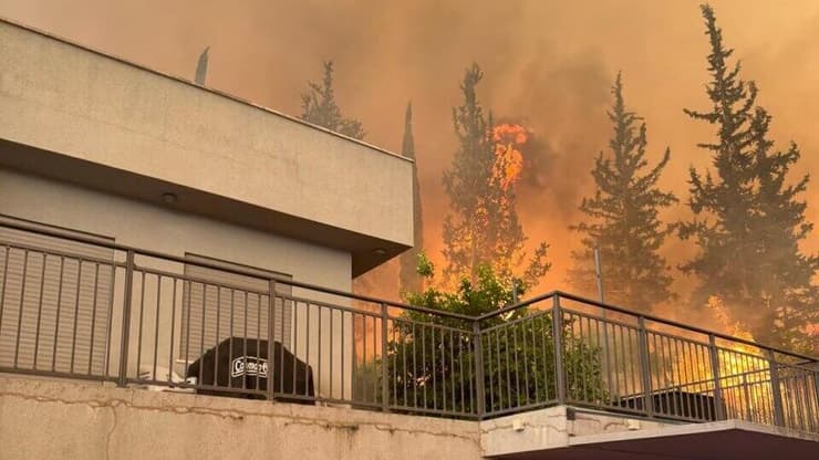 בית במסילת ציון שנשרף