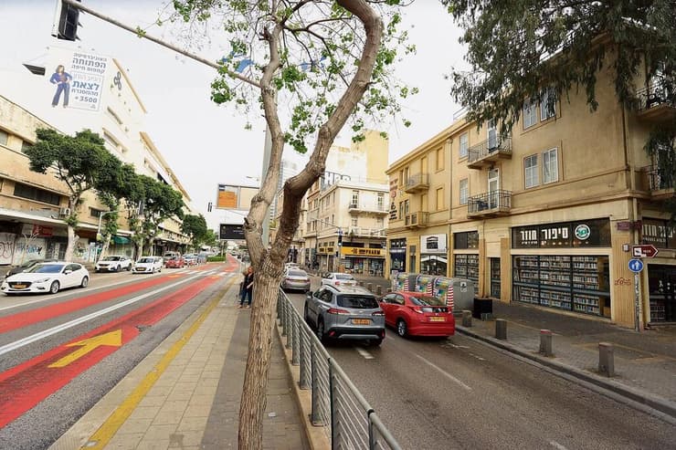 החנות "סיפור חוזר" ברחוב העצמאות בחיפה