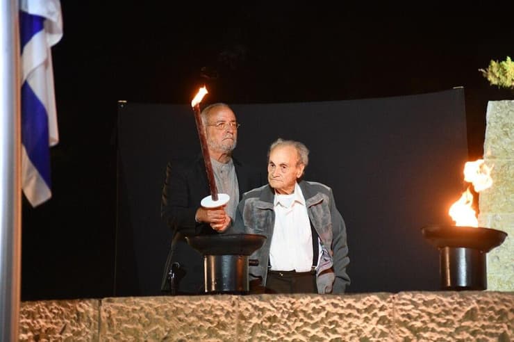 גד פרטוק בעצרת הפתיחה הממלכתית לציון ערב יום הזיכרון לשואה ולגבורה ביד ושם