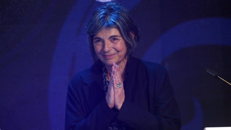 "חשבתי שהספר לא יתעכל בציבור". אסתר פלד בטקס פרסי ספיר (צילום: יריב כץ) אסתר פלד