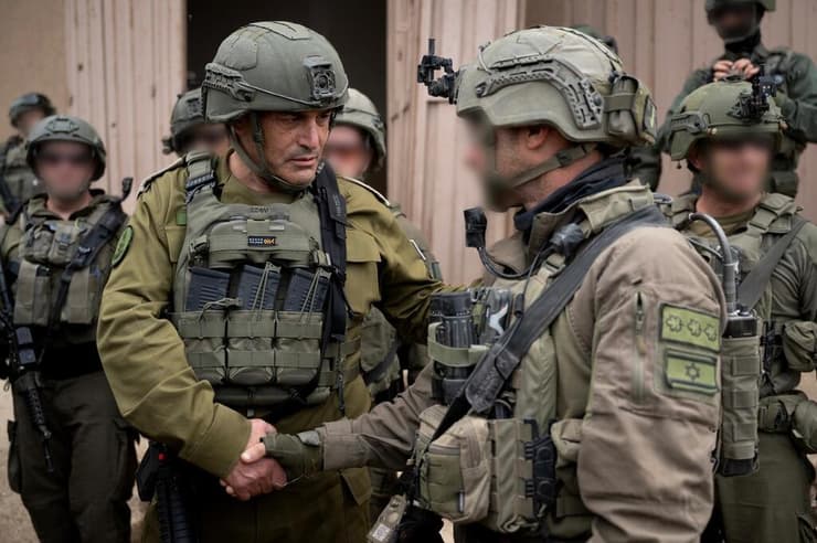 הרמטכ"ל אייל זמיר בהערכת מצב וסיור שטח במרחב רפיח ברצועת עזה