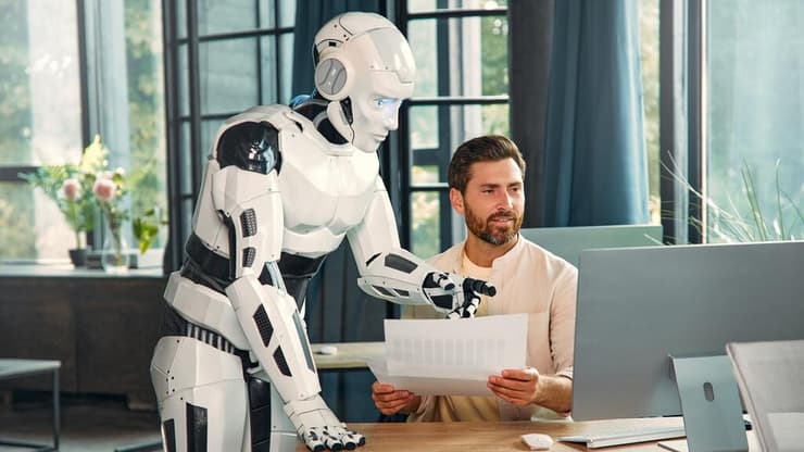 ה-AI אולי מסייע לאנשים בעבודה, אבל הוא לא יכול להחליף מוסר אנושי (צילום: Orion Production, Shutterstock) הבינה המלאכותית ושוק העבודה
