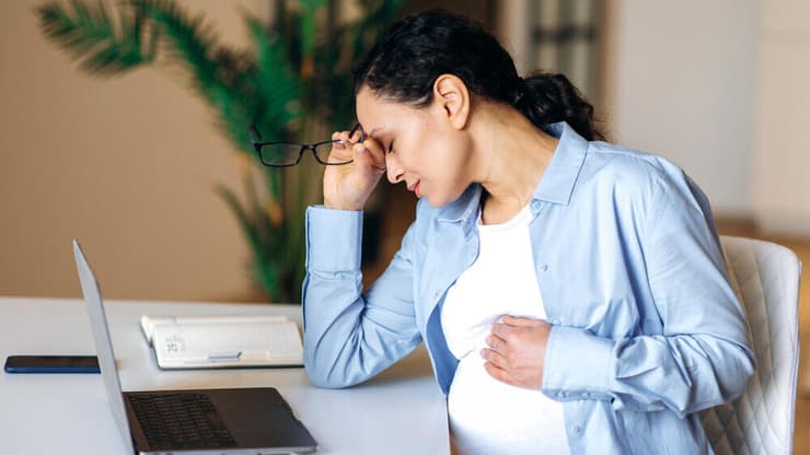 לחץ במהלך ההיריון