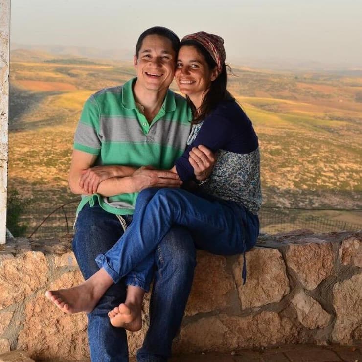 ד"ר איתן נאמן ז"ל שנהרג בלחימה לאחר טבח 7 באוקטובר ואלמנתו יעל