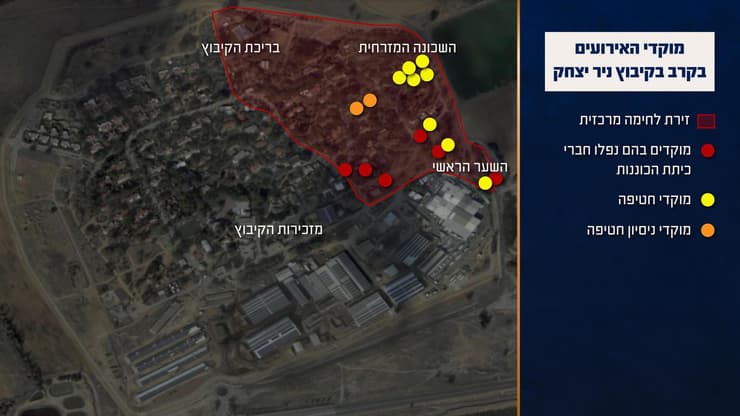 תחקיר הקרב על קיבוץ ניר יצחק (צילום: דובר צה"ל ) תחקיר הקרב על קיבוץ ניר יצחק