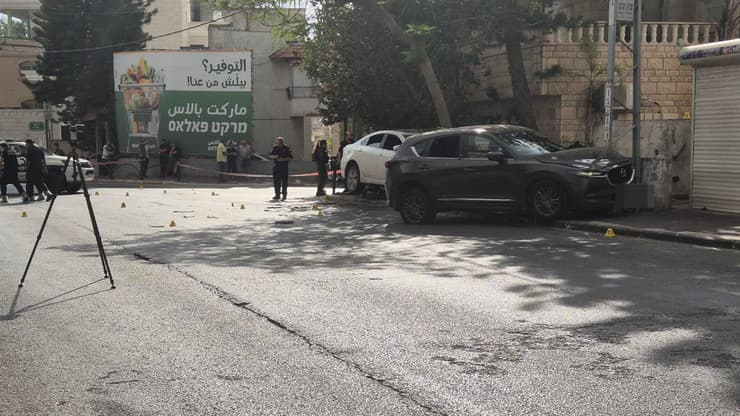 זירת הרצח הכפול בטירה