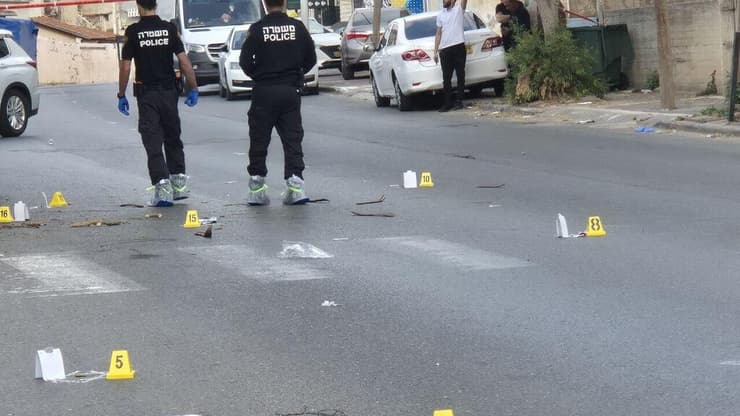 זירת הרצח הכפול בטירה