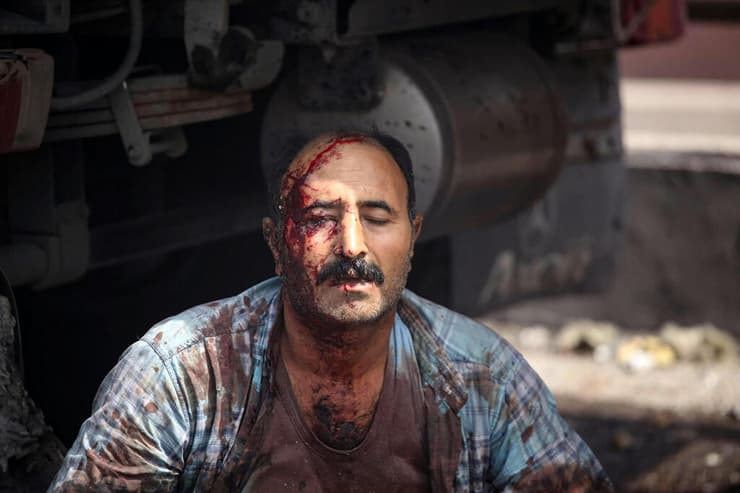 פיצוץ באיראן בנמל שהיד רג'אי