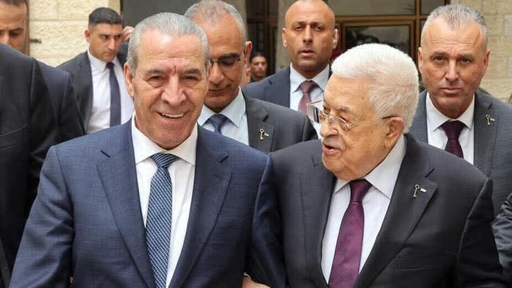 חוסיין א-שייח ואבו מאזן