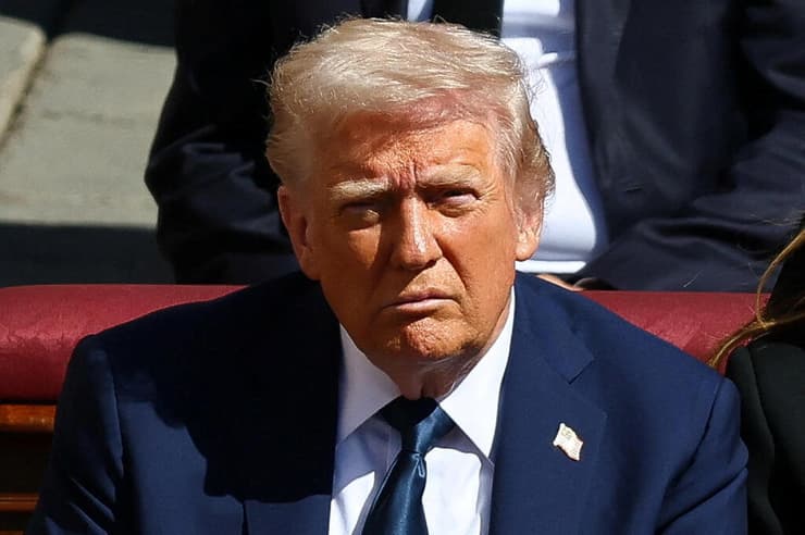 נשיא ארה"ב טראמפ דונלד הלוויה אפיפיור האפיפיור פרנציסקוס ותיקן הוותיקן