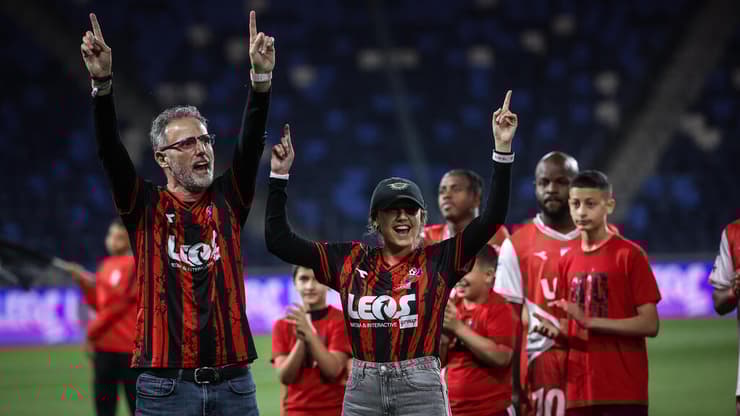 רומי גונן ואביה איתן גונן