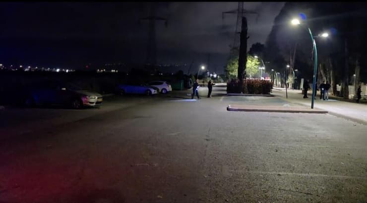 זירת הדקירה בטיילת שמעון פרס בקריית ביאליק