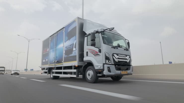 על הכביש: המשאיות החדשות של איסוזו