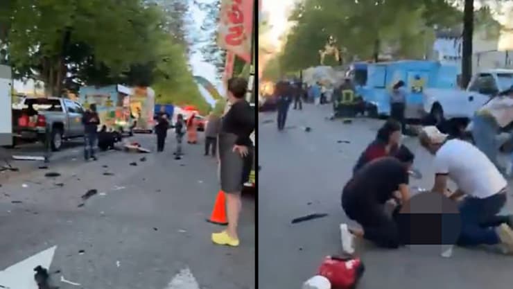 אירוע דריסה ב וונקובר קנדה