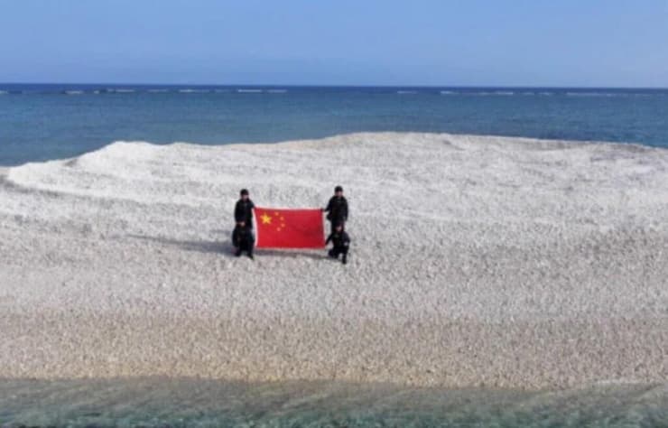 סין השתלטה על שונית בים סין הדרומי עימות מול הפיליפינים