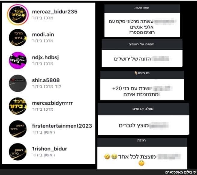 עמודי שיימינג מיניים "בידוריים" בקרב ילדים ובני נוער, פרוגי