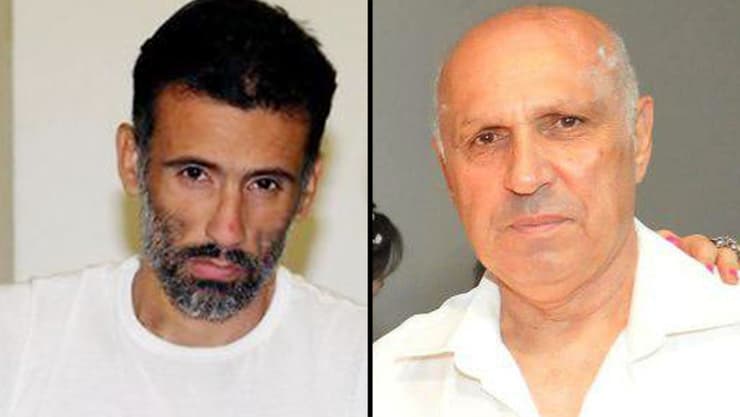 דוד אגייב ז"ל, וכפיר עטיה (צילום: יריב כץ) דוד אגייב ז"ל , כפיר עטיה