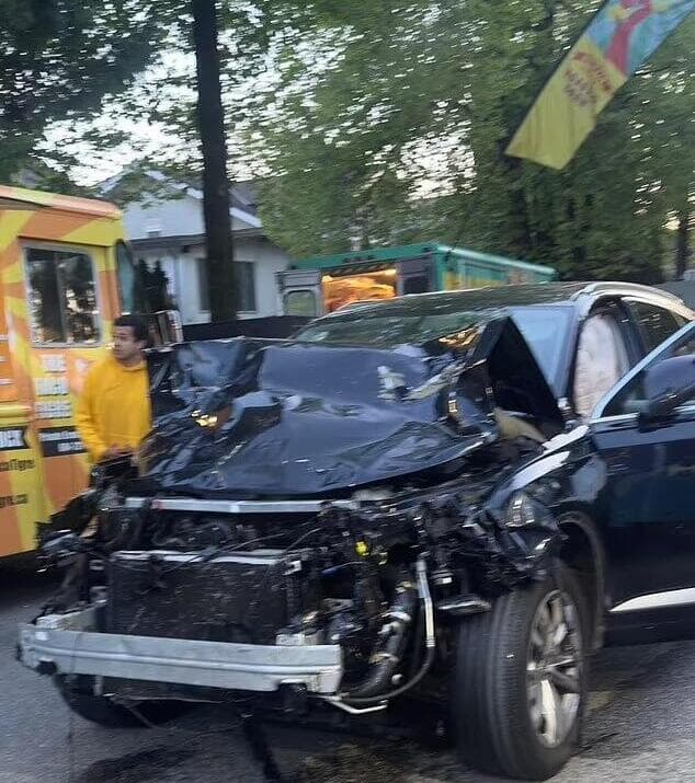 רכב הדורס ב אירוע דריסה ב וונקובר קנדה