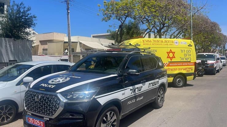 זירת הרצח בחדרה