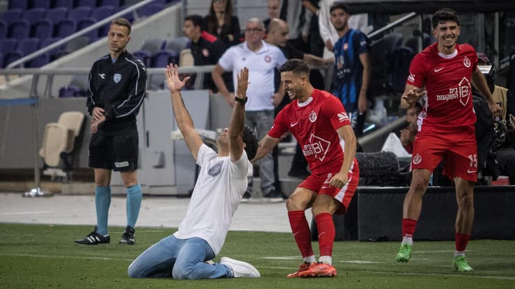 אליניב ברדה חוגג עלייה לליגת העל