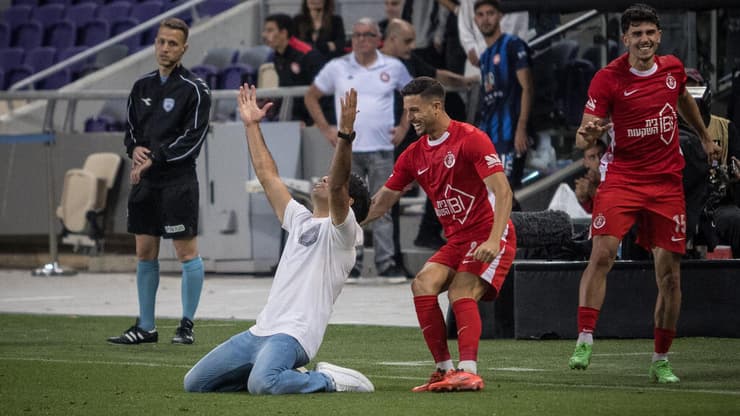 אליניב ברדה חוגג עלייה לליגת העל