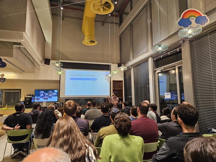 מיטאפ באתר הפיתוח של Dell Technologies בישראל