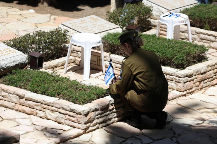 טקס הצדעה לחללי צה"ל בהר הרצל