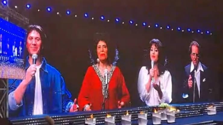 מתוך החזרה הגנרלית של טקס המשואות