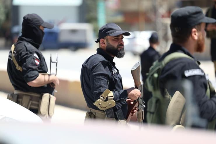 פריסת כוחות הביטחון הסורים (של המשטר) בג'ראמנה