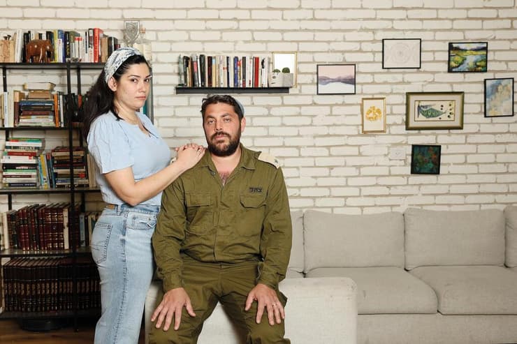 אודי כהן ואשתו הדס