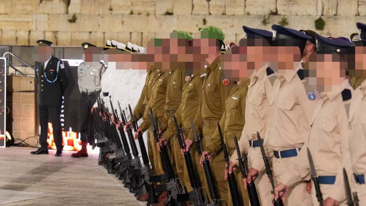 טקס הדלקת נר זיכרון ממלכתי ברחבת הכותל המערבי