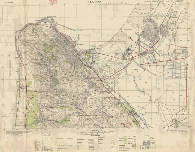 מתוך מפת חיפה 1949