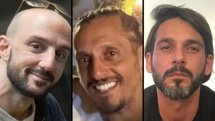  מימין: שחר, אדיר ושלומי ז"ל