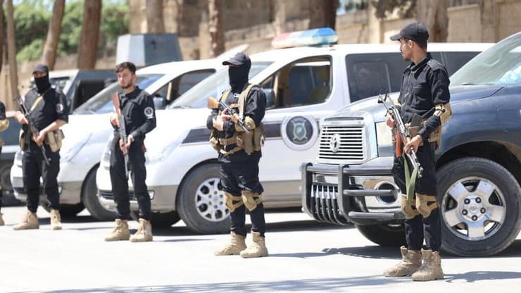  פריסת כוחות הביטחון הסורים (של המשטר) בג'ראמנה