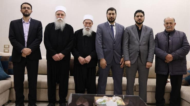 הסכם בין נציגי המשטר ב סוריה לבכירי העדה הדרוזים בעקבות המהומות ב ג'רמאנה