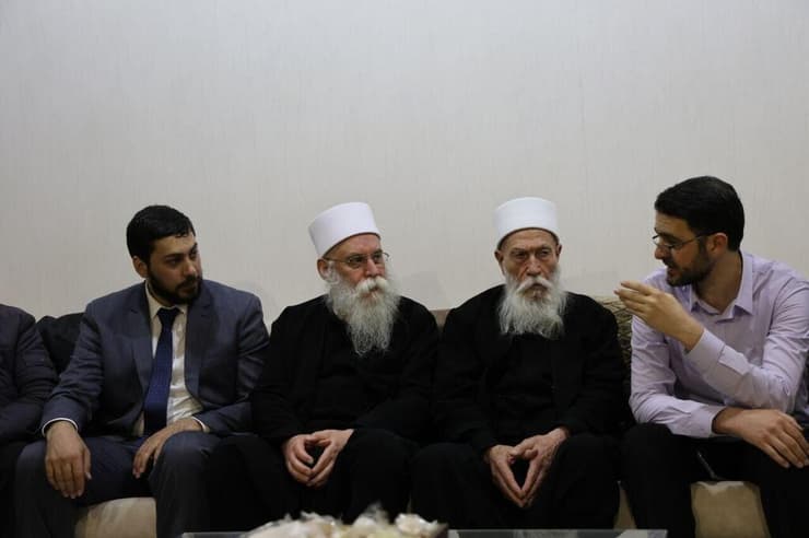 הסכם בין נציגי המשטר ב סוריה לבכירי העדה הדרוזים בעקבות המהומות ב ג'רמאנה