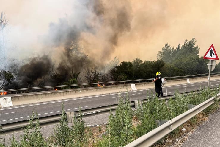 שריפות בהרי ירושלים