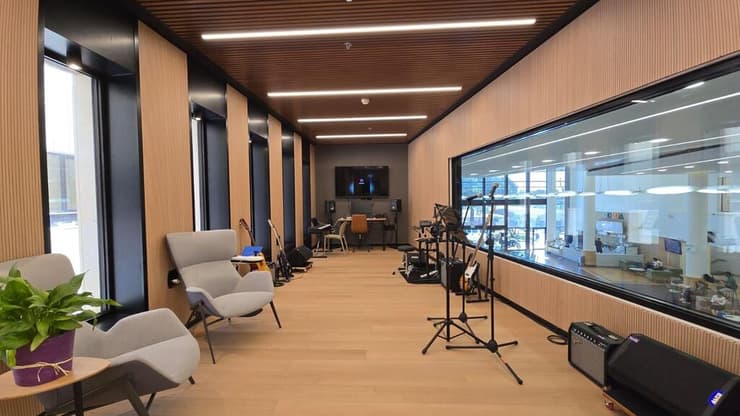 מרחב המוזיקה השיקומי בבית החולים שיבא