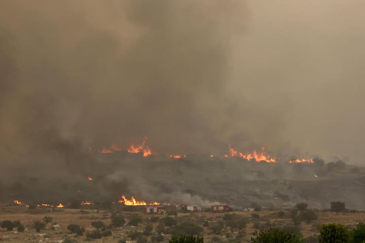 שריפות בהרי ירושלים