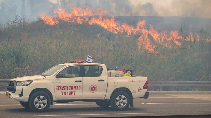 השריפה מתלקחת בלטרון