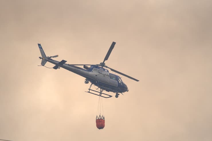 צילום: דוברות המשטרה שריפה בגזרת מטה יהודה