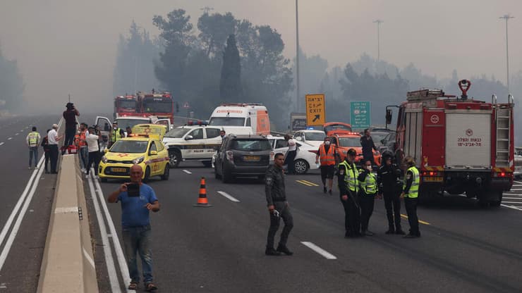 שריפות בהרי ירושלים