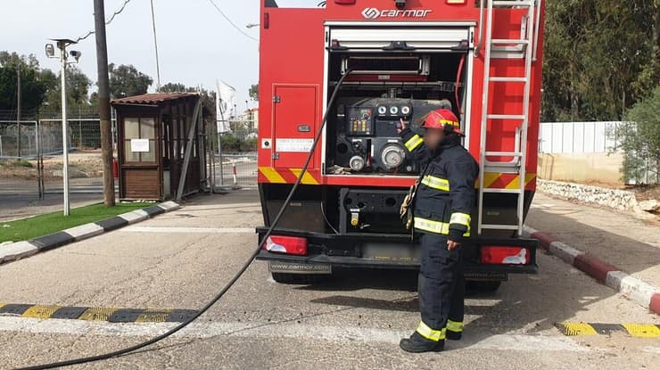 פעילות כוחות הכיבוי של אגף הטכנולוגיה והלוגיסטיקה