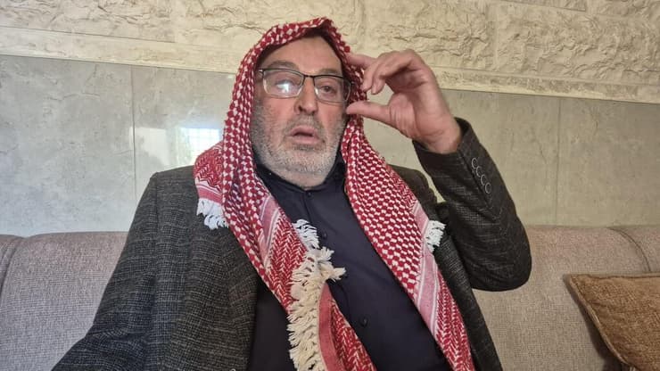עבד אבו עראר, אביו של והיב. "נכנסתי ללחץ, רעדתי - ואף אחד לא סיפר" (צילום: אילנה קוריאל) עבד אבו עראר, אביו של והיב