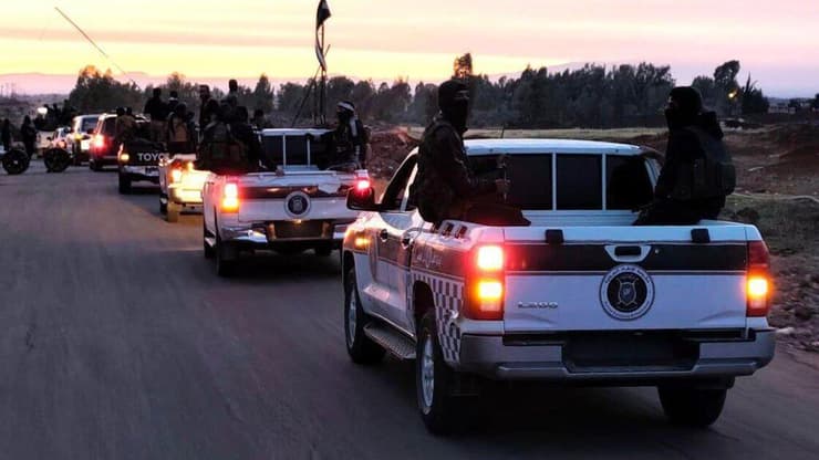 פריסת כוחות הביטחון הציבורי בין המחוזות דרעא וא-סווידאא